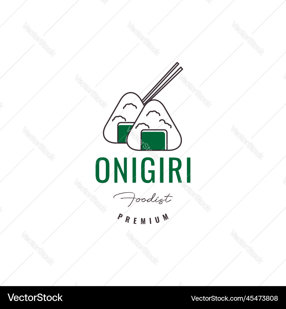 Japanische Lebensmittel Onigiri leckere Rezept Reis nori Japanische Lebensmittel Onigiri leckere Rezept Reis nori vektorbild