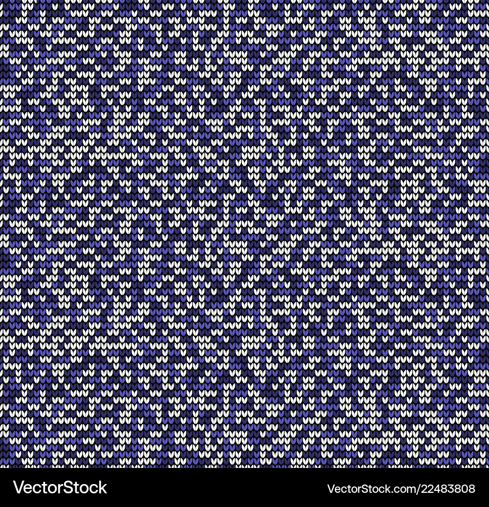 Seamless violet motley knitting background Vector Image