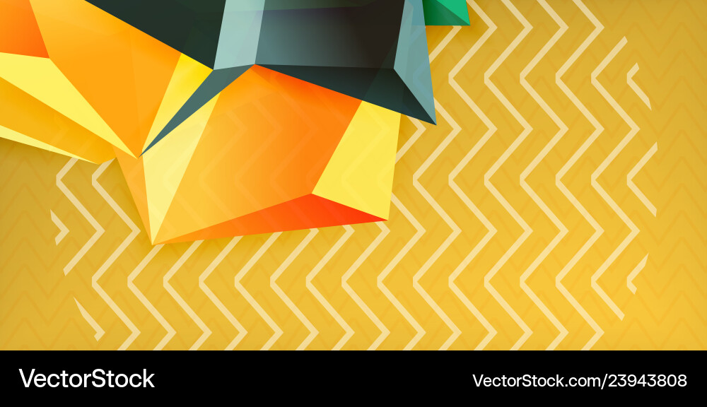 Triangular low poly background design Triangular low poly background design vector image