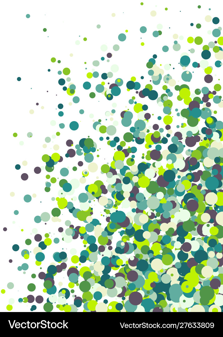 Colorful universe distribution computational vector image