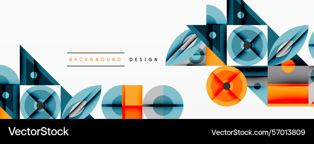 Geometric pattern modern design features Geometric pattern modern design features vector image