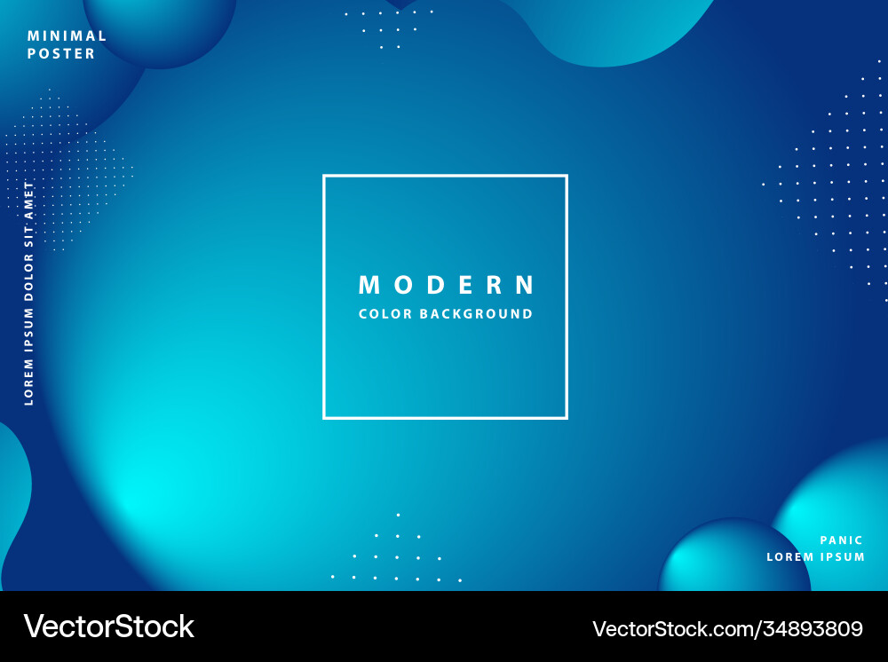Gradient background modern with colorful style vector image