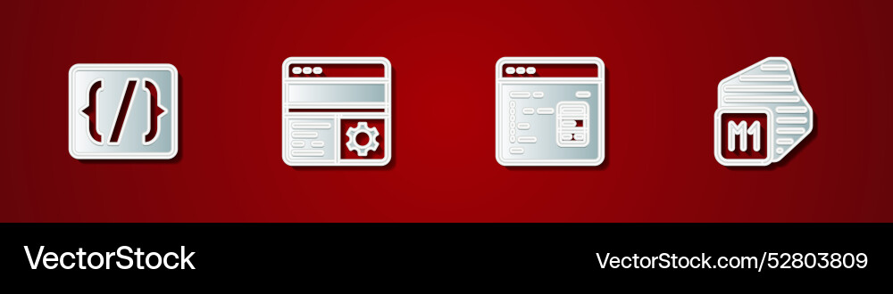 Programmiersprache syntax debugging einstellen vektorbild