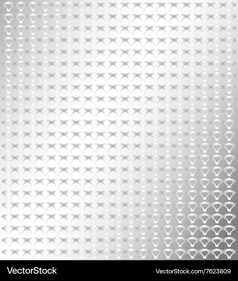 Silver background with small pattern vector image