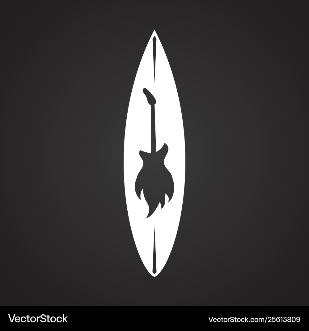 Surfboard icons on background for graphic and web Surfboard icons on background for graphic and web Vector Image