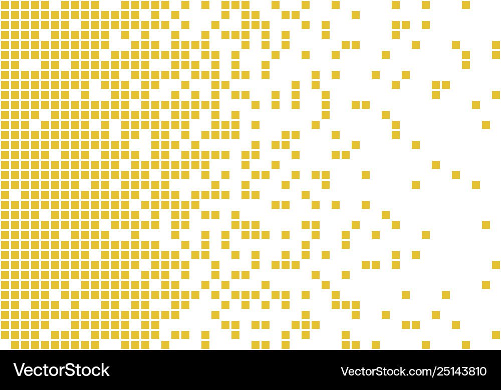 Dissolving Square Fragment vector image