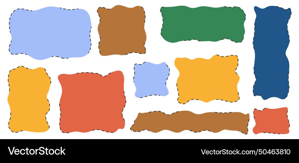 Doodle frame textbox and background in hand drawn Doodle frame textbox and background in hand drawn vector image