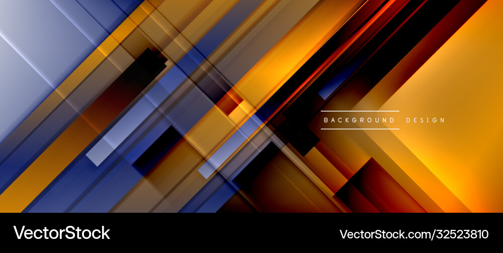 Dynamic lines on fluid color gradient trendy Dynamic lines on fluid color gradient trendy Vector Image
