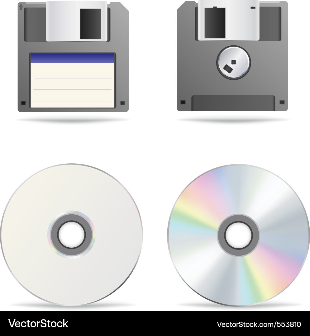 Floppy Disk Vektorbild