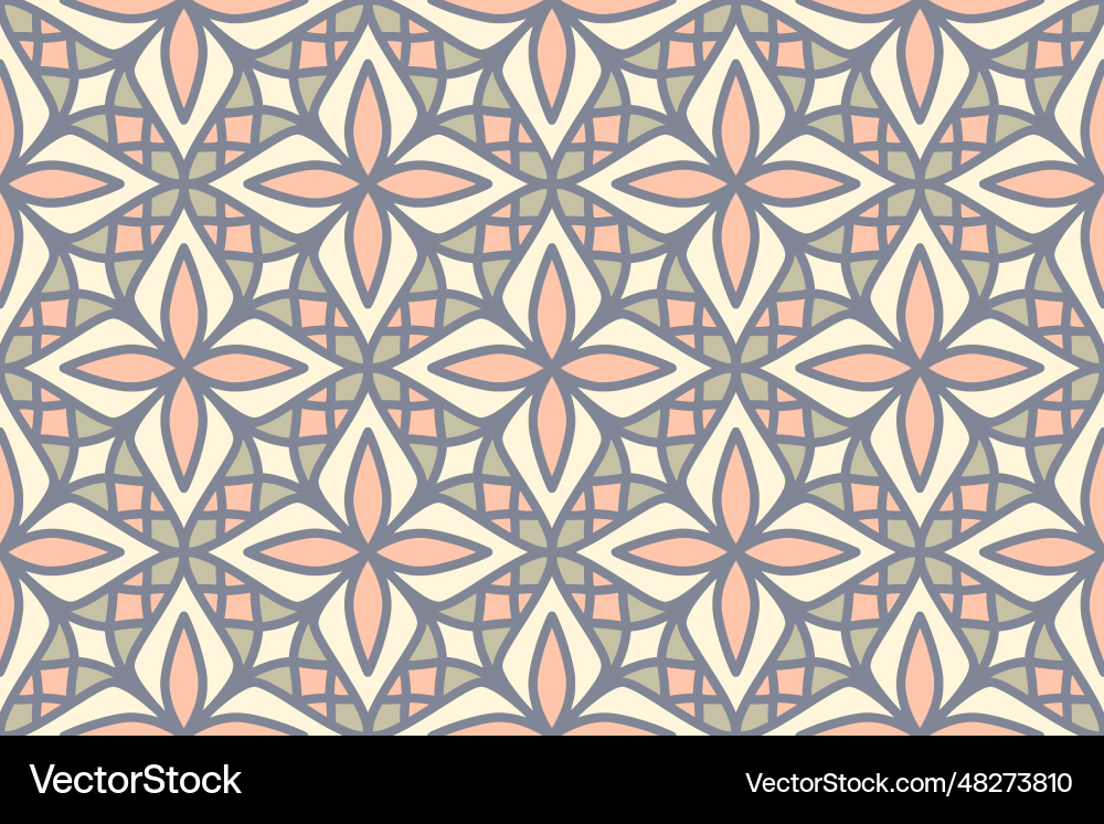 Seamless abstract geometric shape pattern Seamless abstract geometric shape pattern Vector Image