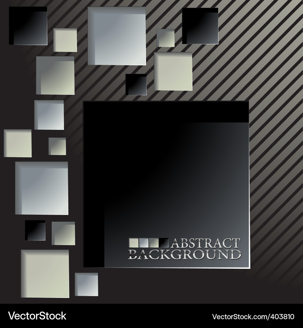 Square background Vector Image