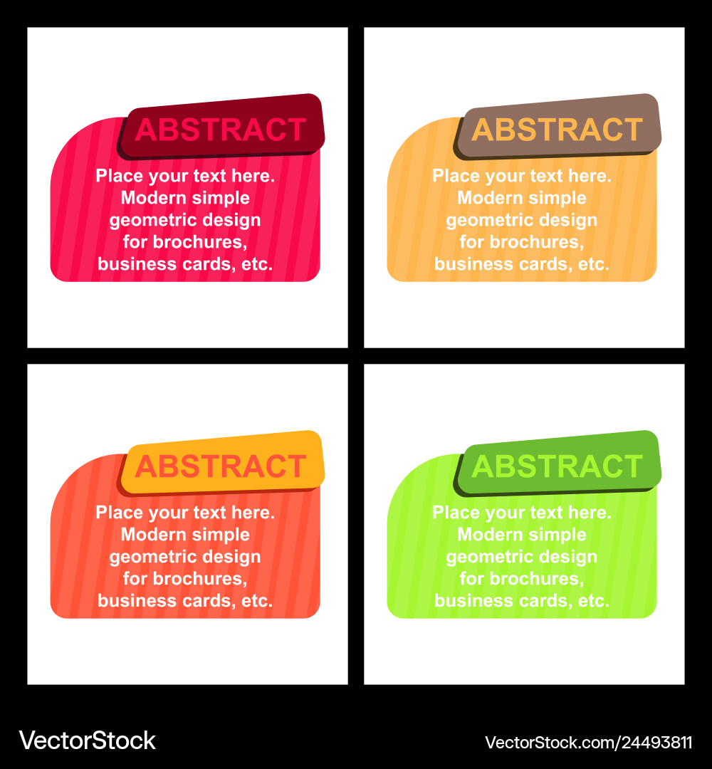 Abstract Data Flow Infographic vector image