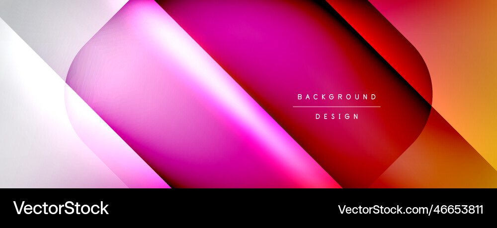 Abstract line background with glowing Vector Image