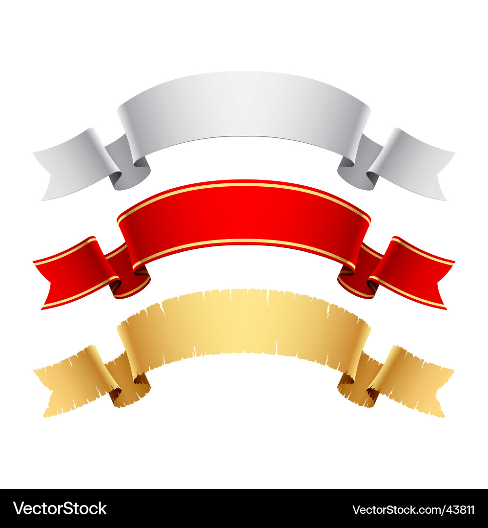 Banner set Royalty Free Vector Image - VectorStock