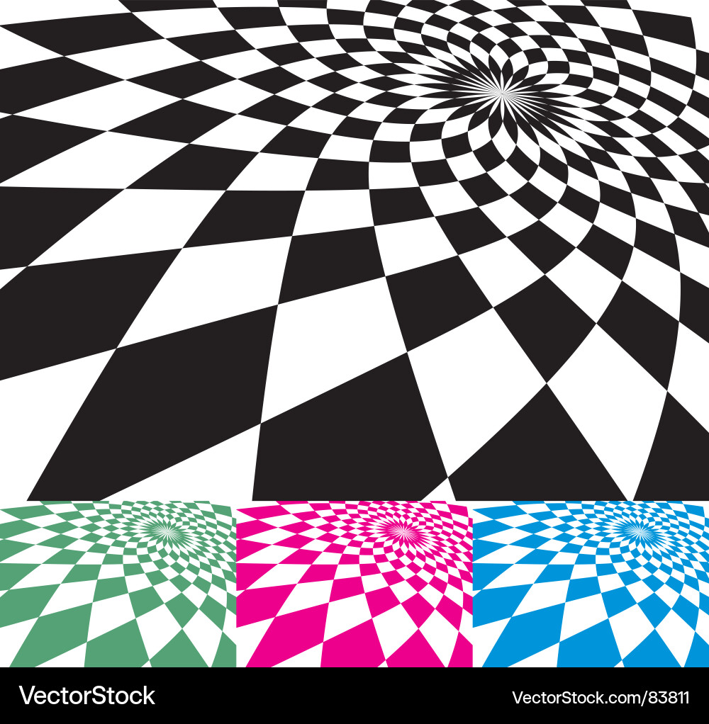 Infinite Geometric Pattern vector image
