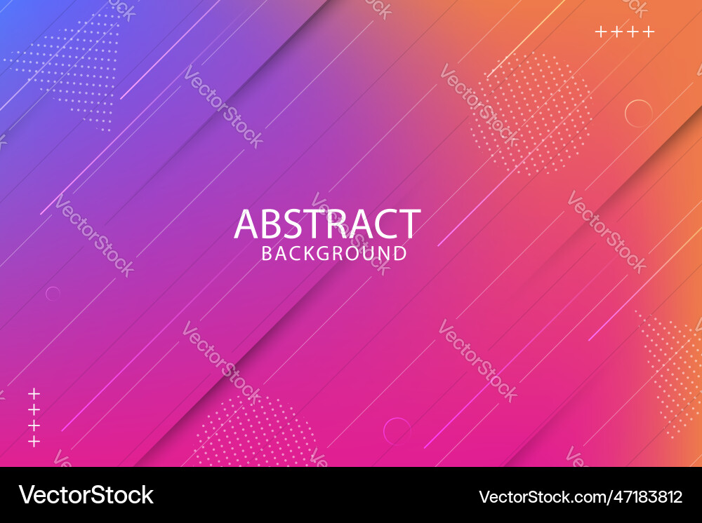 Abstract background with diagonal layered shapes Vector Image