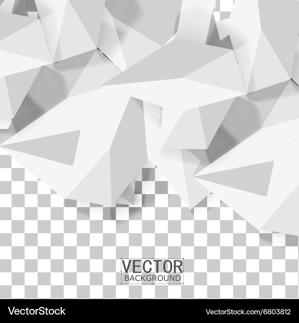 Background abstract polygon triangle Vector Image