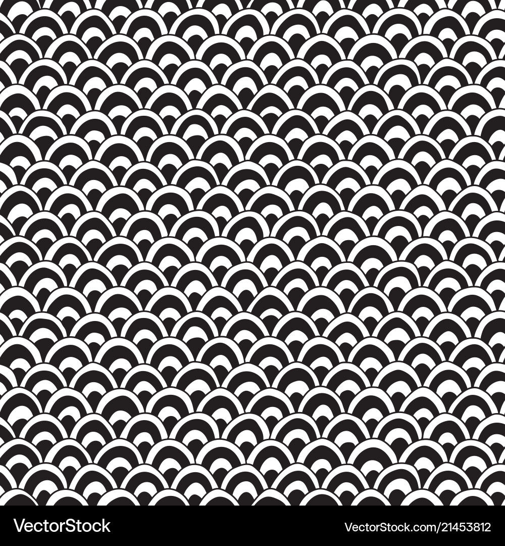 Seamless wave pattern Vector Image