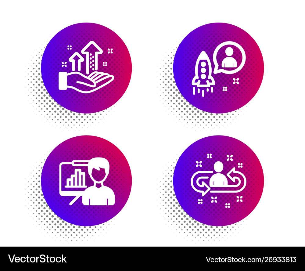 Analysis graph presentation board and startup Analysis graph presentation board and startup Vector Image
