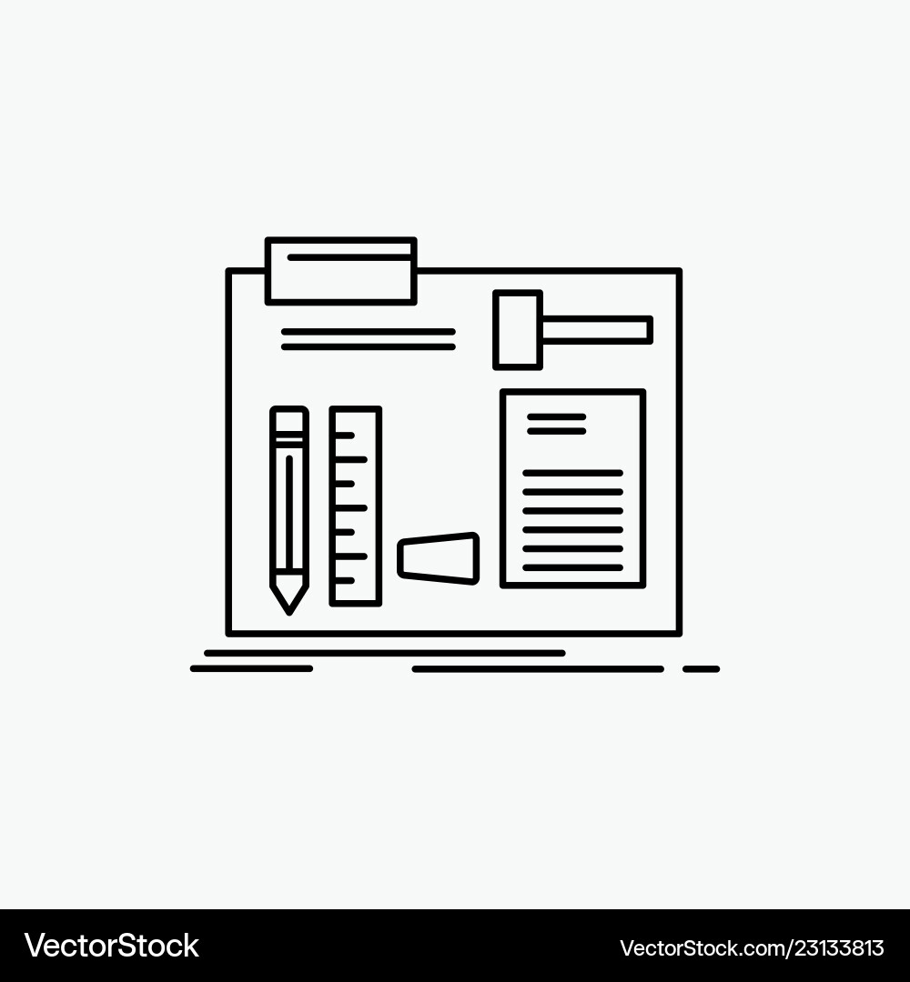 Build construct diy engineer workshop line icon Build construct diy engineer workshop line icon Vector Image