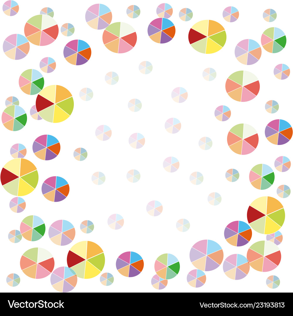 Colorful balloons background Vector Image