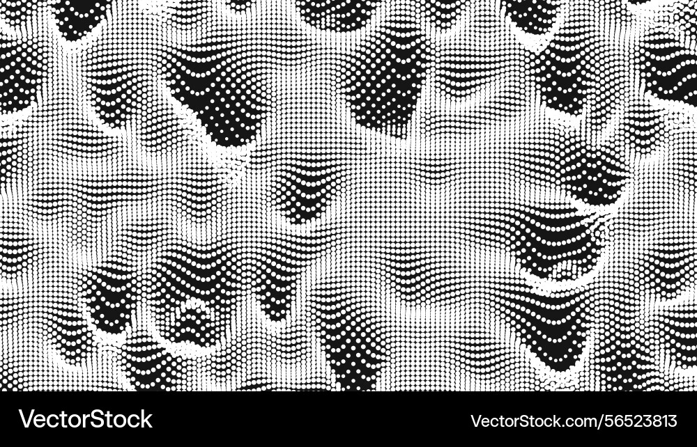 Point wave noise texture abstract dot background Point wave noise texture abstract dot background vector image