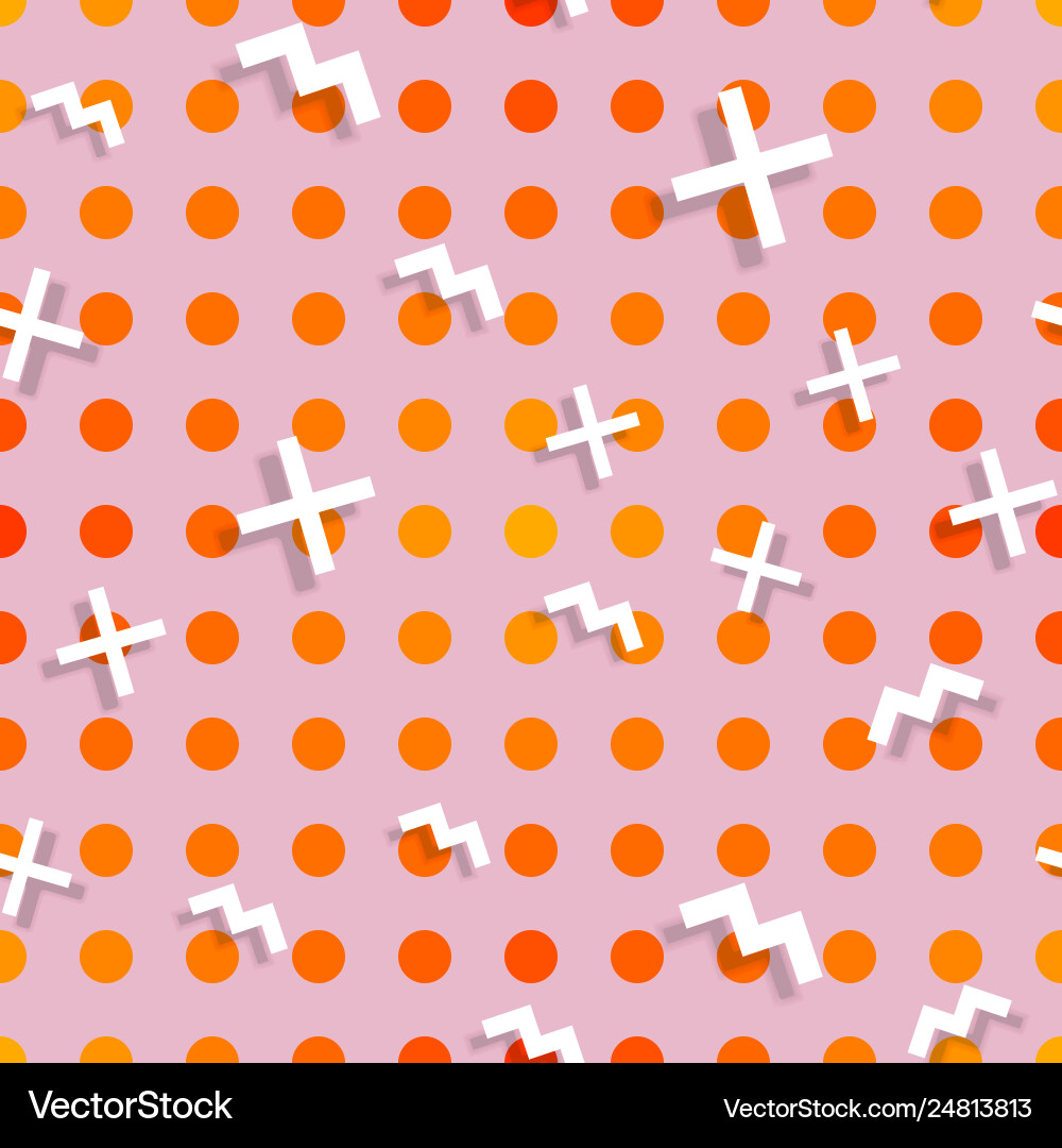 Seamless pattern geometric elements Seamless pattern geometric elements vector image