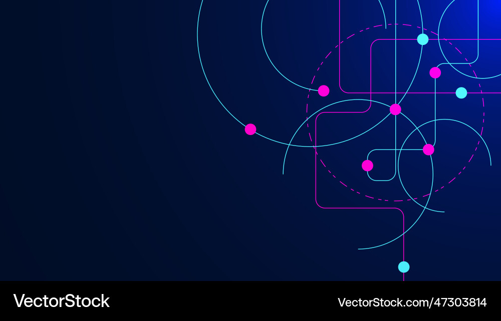 Abstract digital connection with connecting dots Abstract digital connection with connecting dots vector image