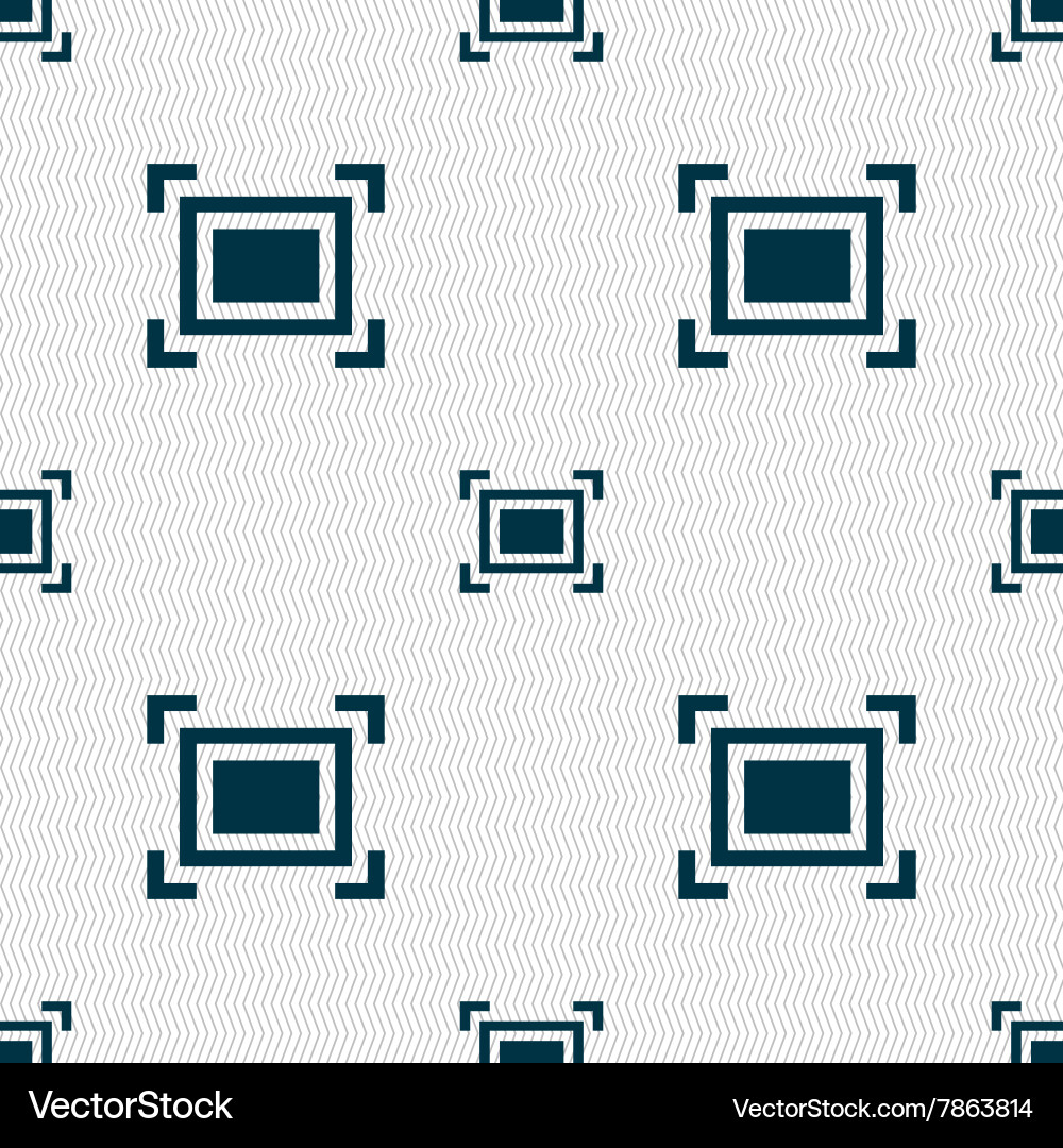 Geometric Seamless Pattern with Lines vector image