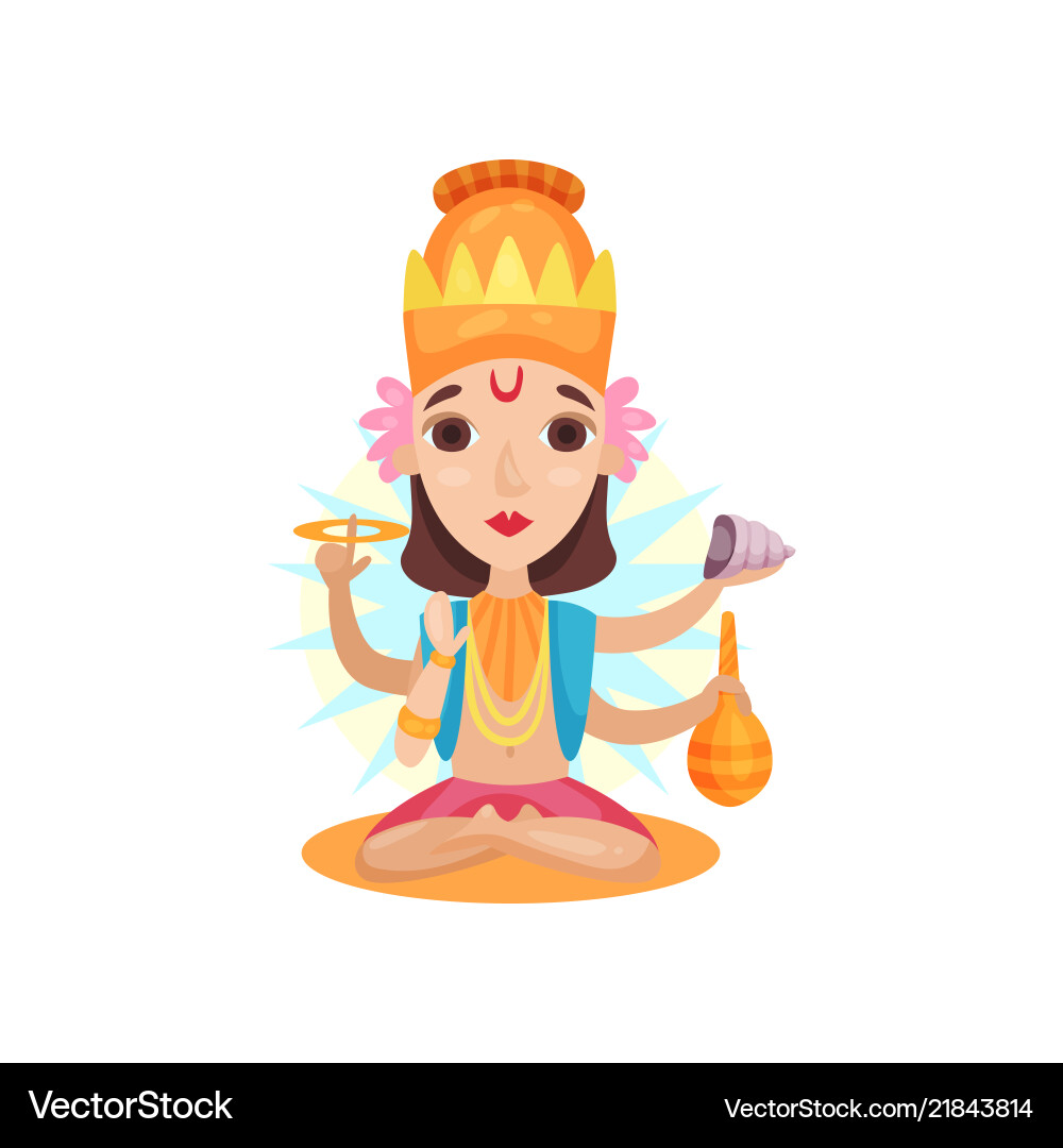 Kali Hindu Goddess Vector Image
