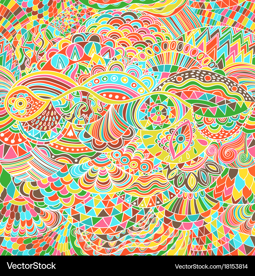 Pattern abstract background with colorful Vector Image