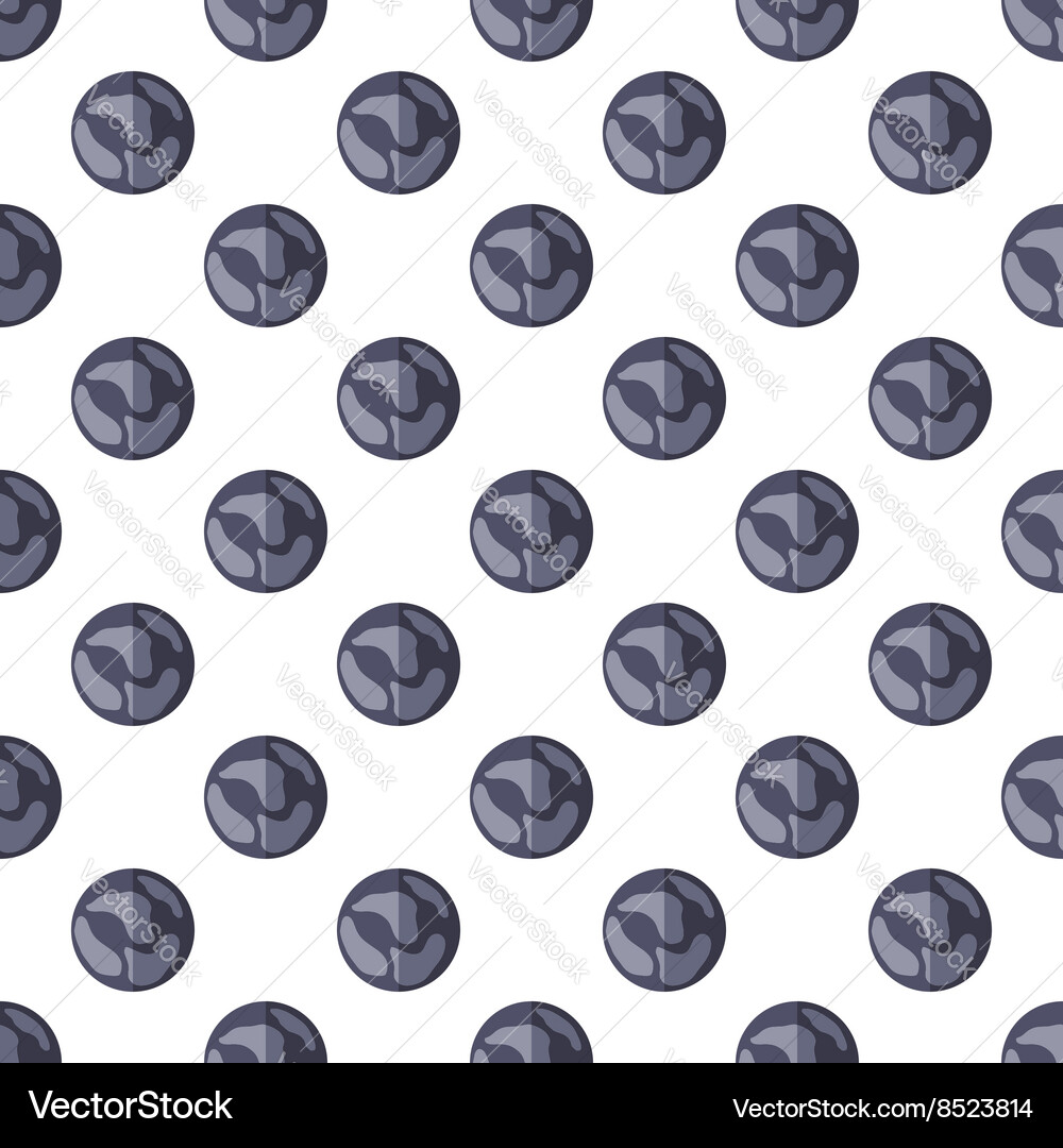Planet pattern seamless Vector Image