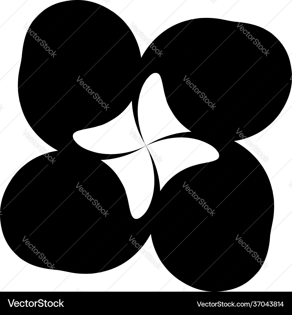 Simple decoration shape element abstract motif Simple decoration shape element abstract motif vector image