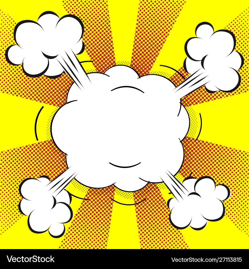 Comic speech bubble Royalty Free Vector Image - VectorStock