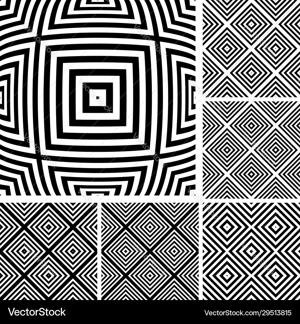 Seamless patterns set Seamless patterns set vector image