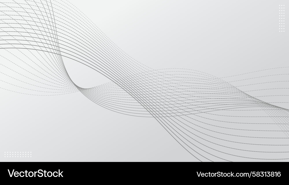 Abstract Wave Pattern Vector Image