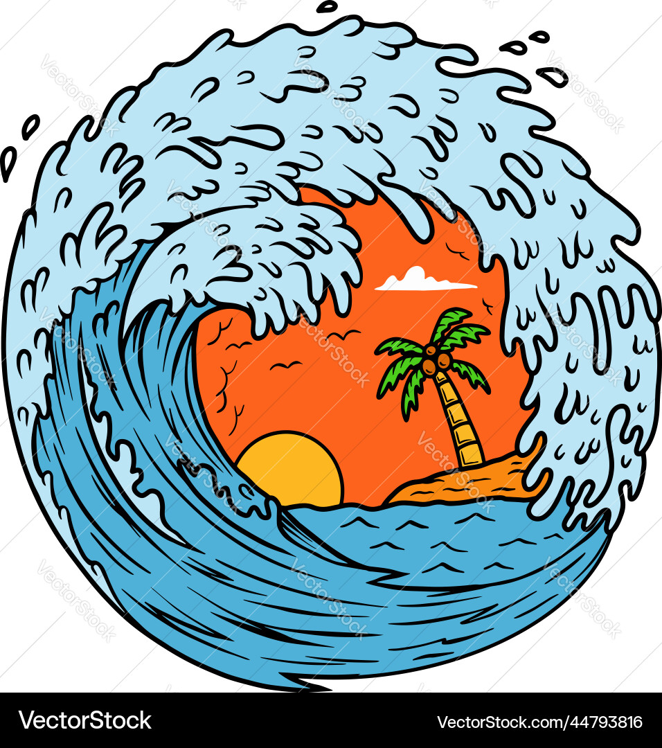 Palm and wave vector image