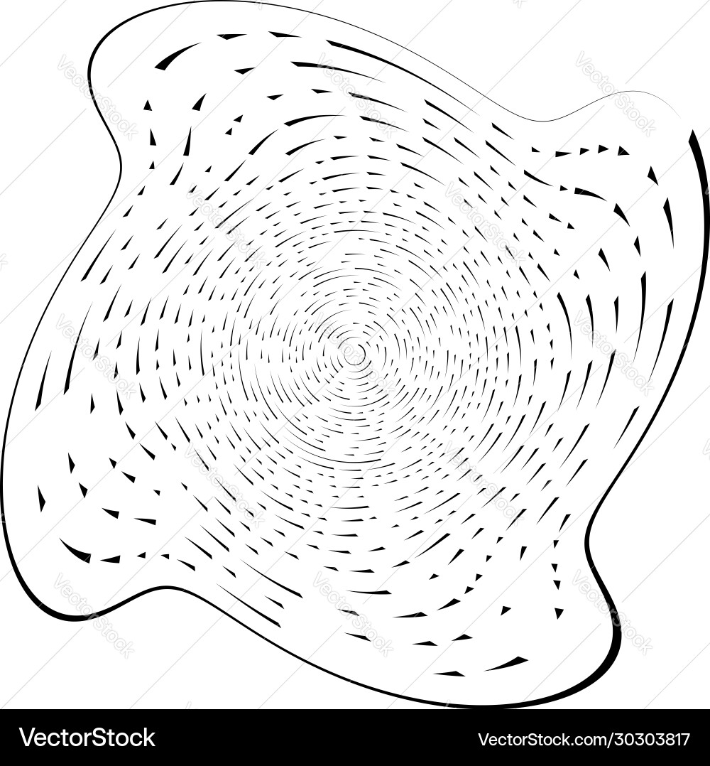 Monochrome Wirbelformen verdrehte Helix Monochrome Wirbelformen verdrehte Helix vektorbild