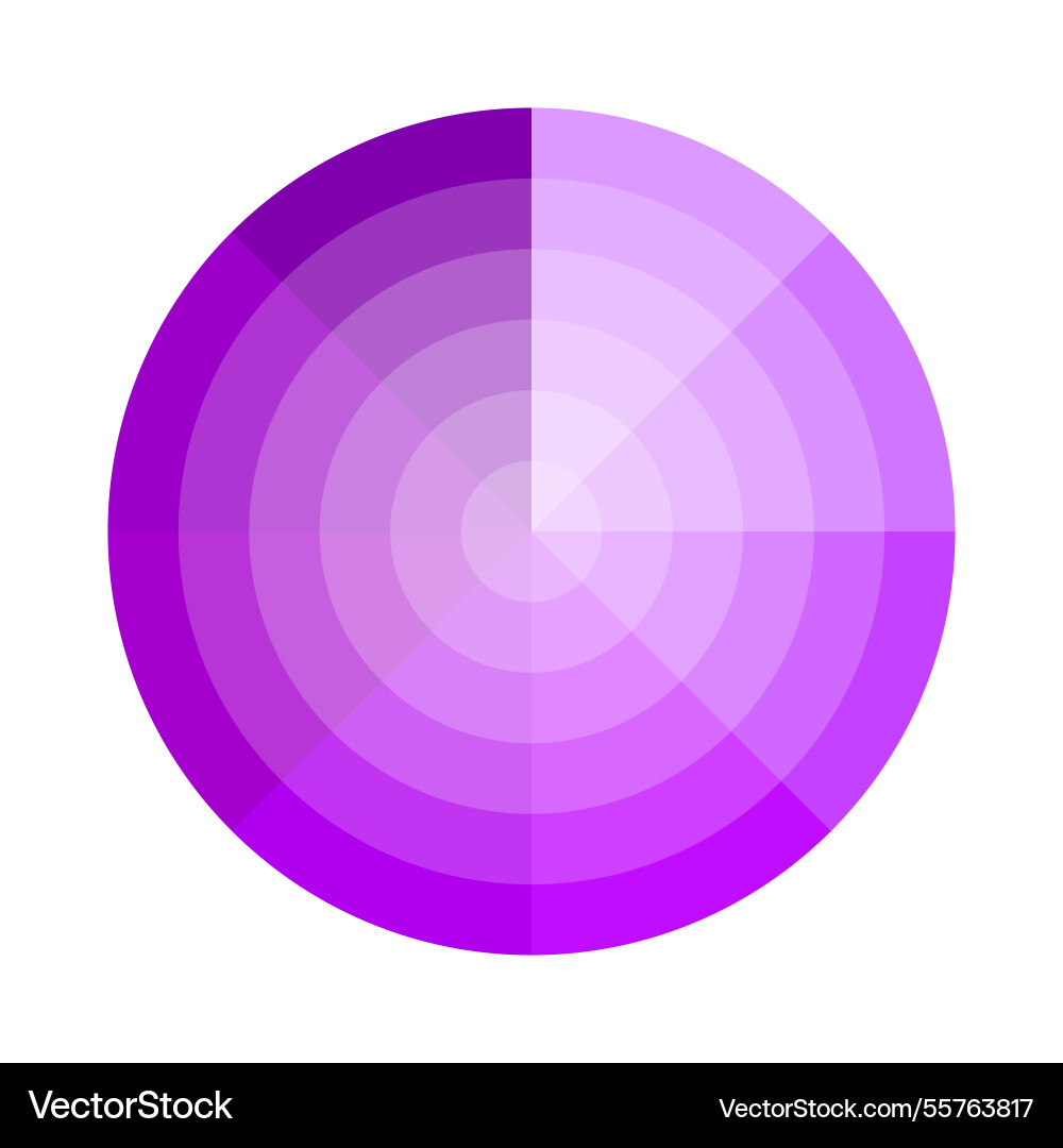Purple gradient circle abstract round shape Purple gradient circle abstract round shape Vector Image