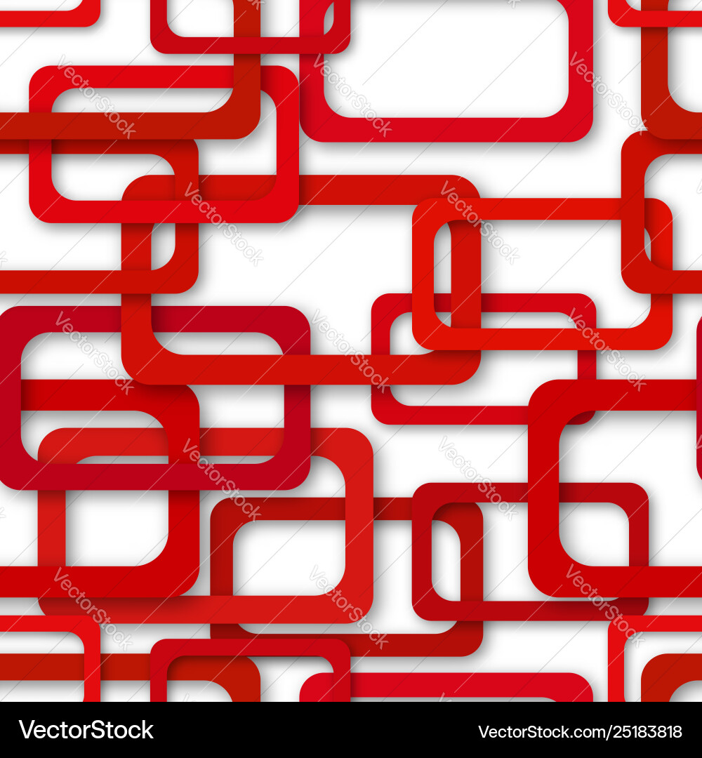 Abstract seamless pattern rectangle frames Vector Image
