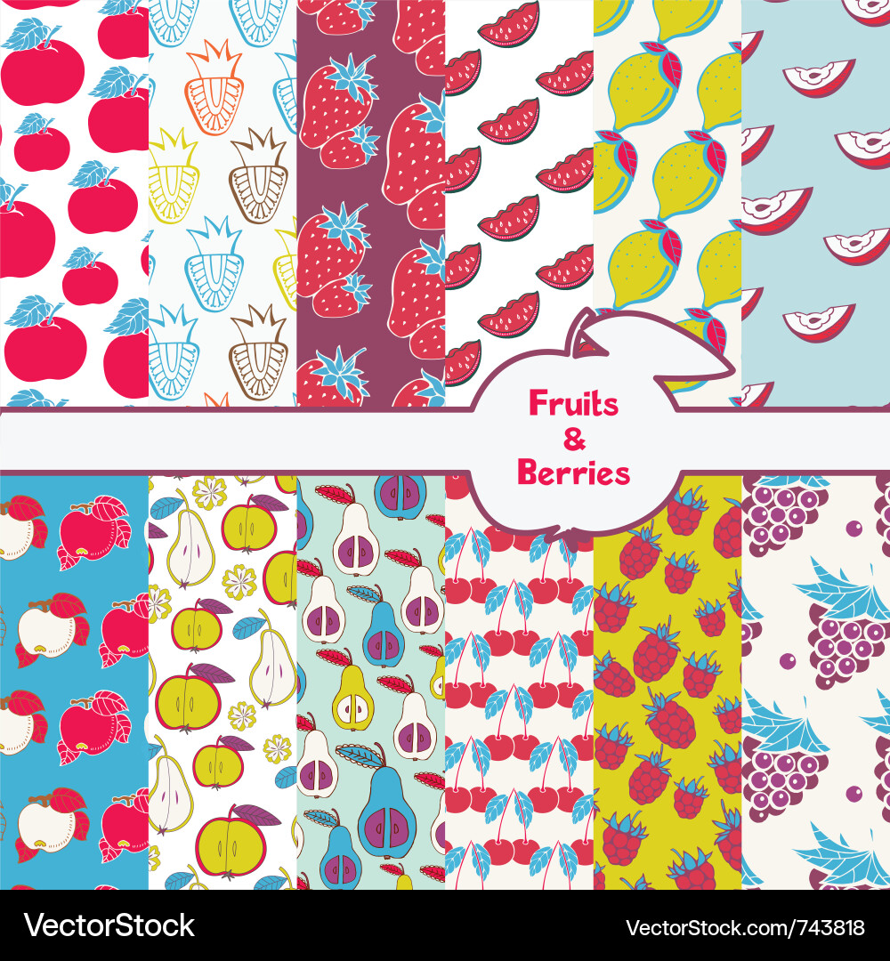 Classic patterns Vector Image