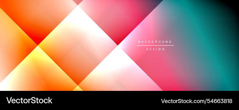 Colorful gradient with lines made of shadow Vector Image