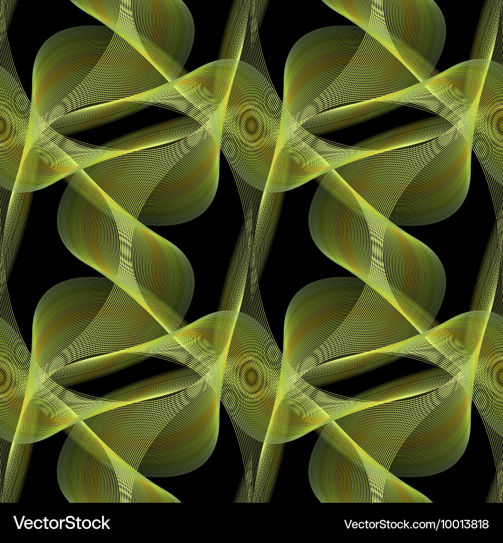Fractal design pattern background vector image
