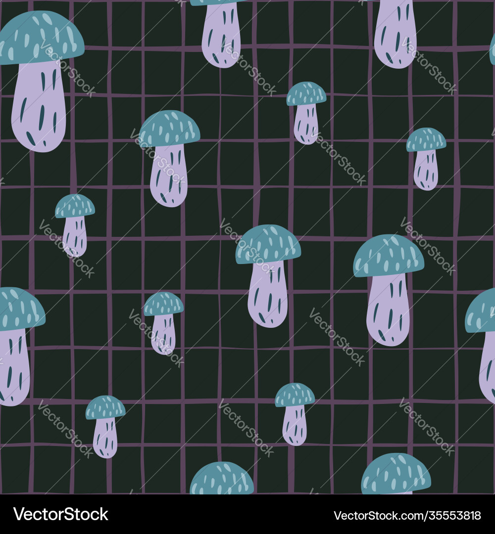 Random seamless pattern with blue abstract Random seamless pattern with blue abstract vector image