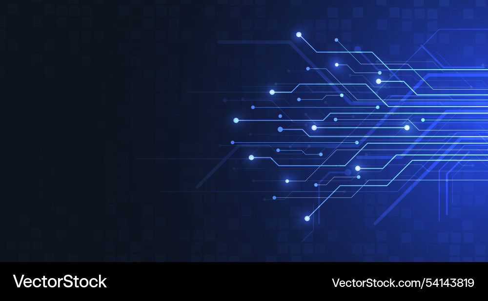 Abstract background with technology circuit board Abstract background with technology circuit board vector image