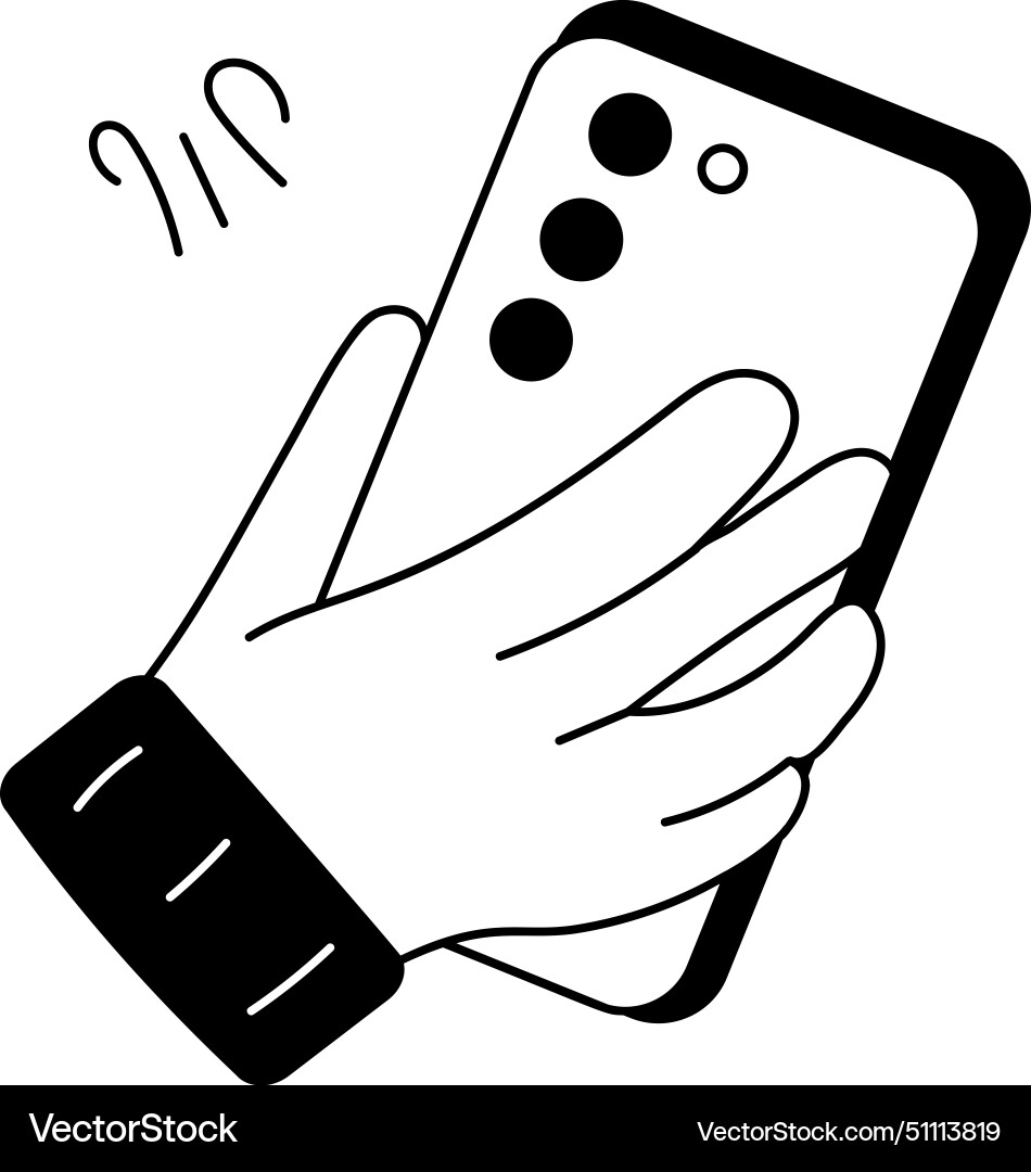 Handheld device Vector Image