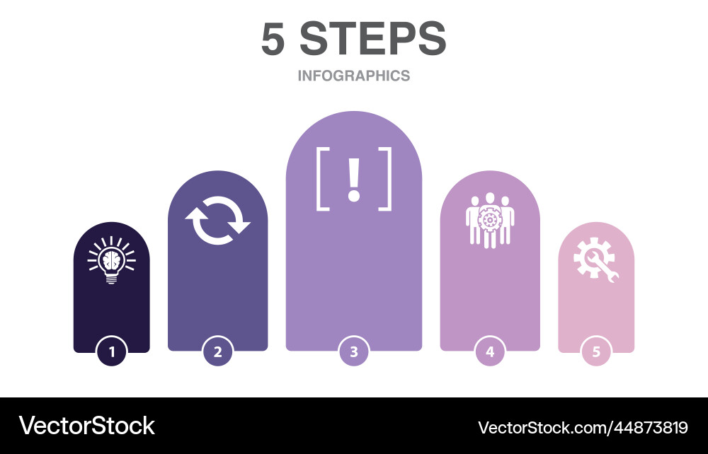 Idea change problem team work resolve icons vector image