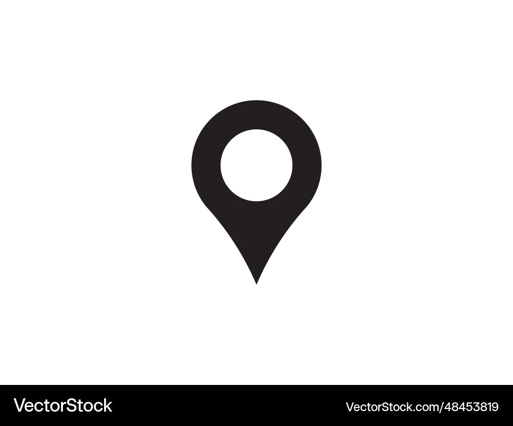 Mark logo location iconmap for maps google Vector Image