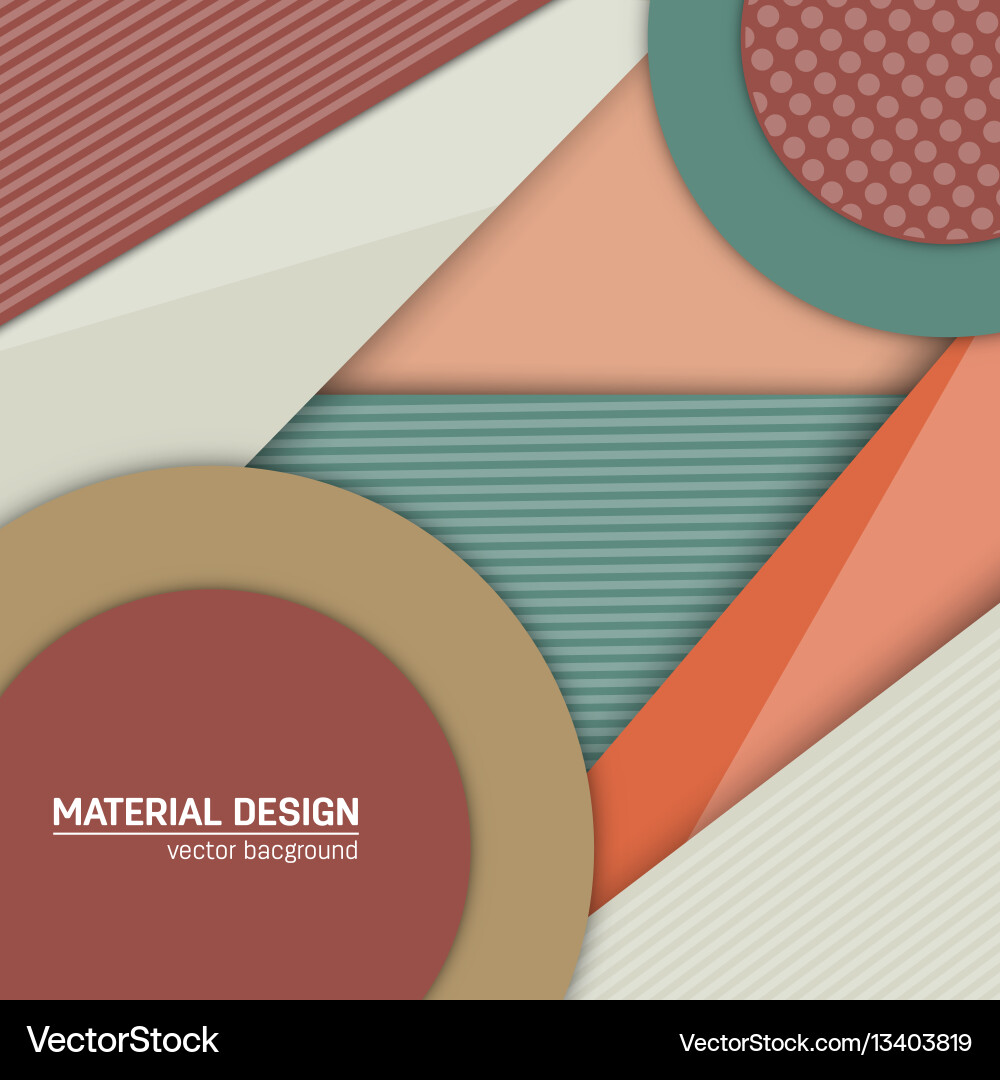 Material design background abstract Material design background abstract vector image