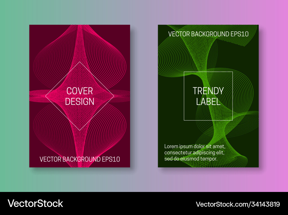 Over templates with dynamic abstraction dots Over templates with dynamic abstraction dots vector image